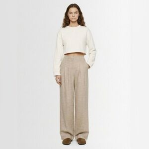 COURRÈGES • Cocoon Cropped Cotton Sweatshirt